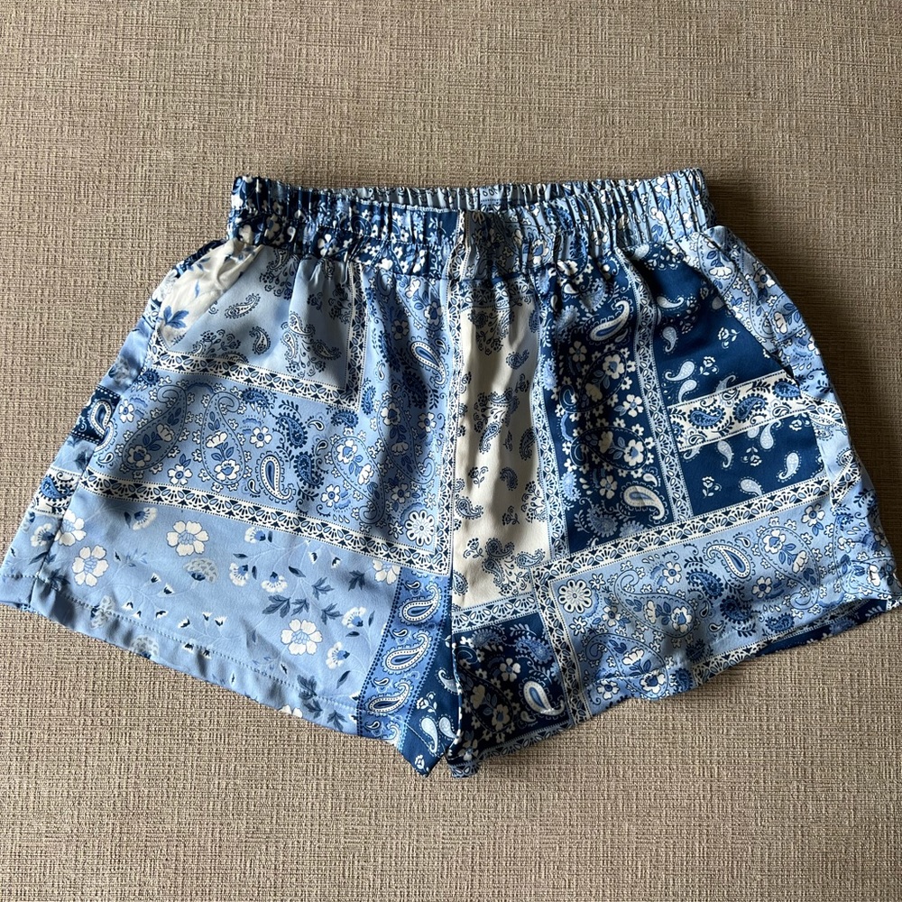 Paisley shorts